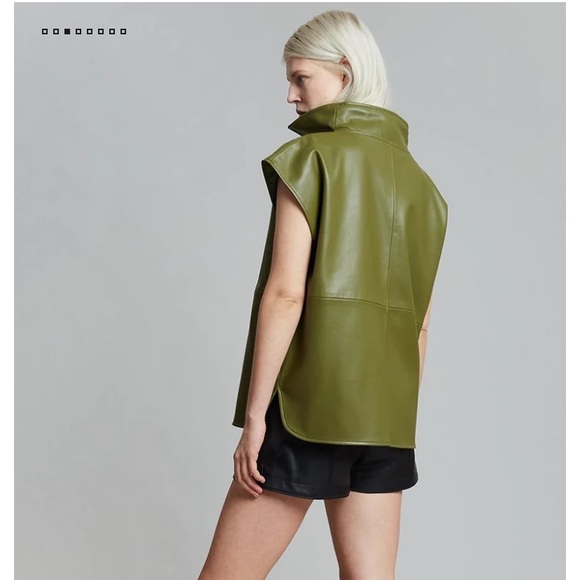 The Frankie Shop Half-zip Sleeveless top NWT - Picture 2 of 9